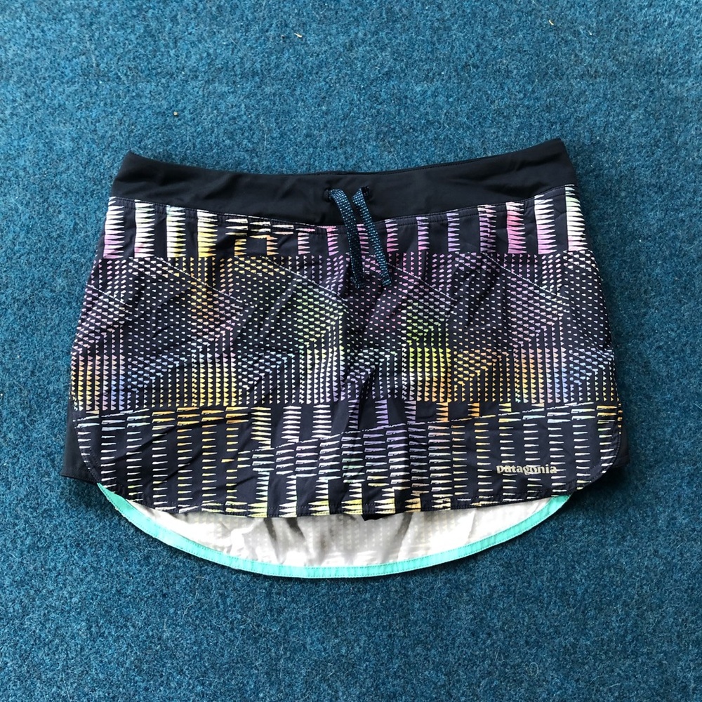 Navy Colorful Patagonia Skirt